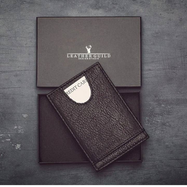 Chipsafe Card Case for wholesale by Leather Guild