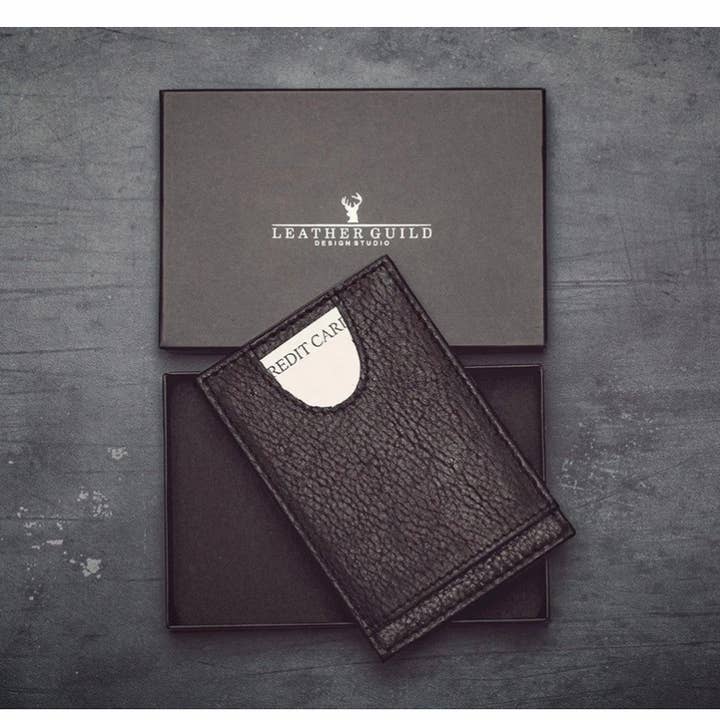 Chipsafe Card Case for wholesale by Leather Guild