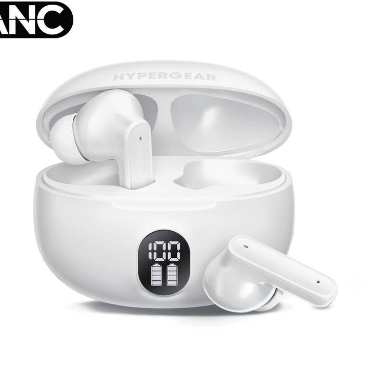 HyperBudz ANC Active Noise Cancelling True Wireless Earbuds for wholesale by HyperGear