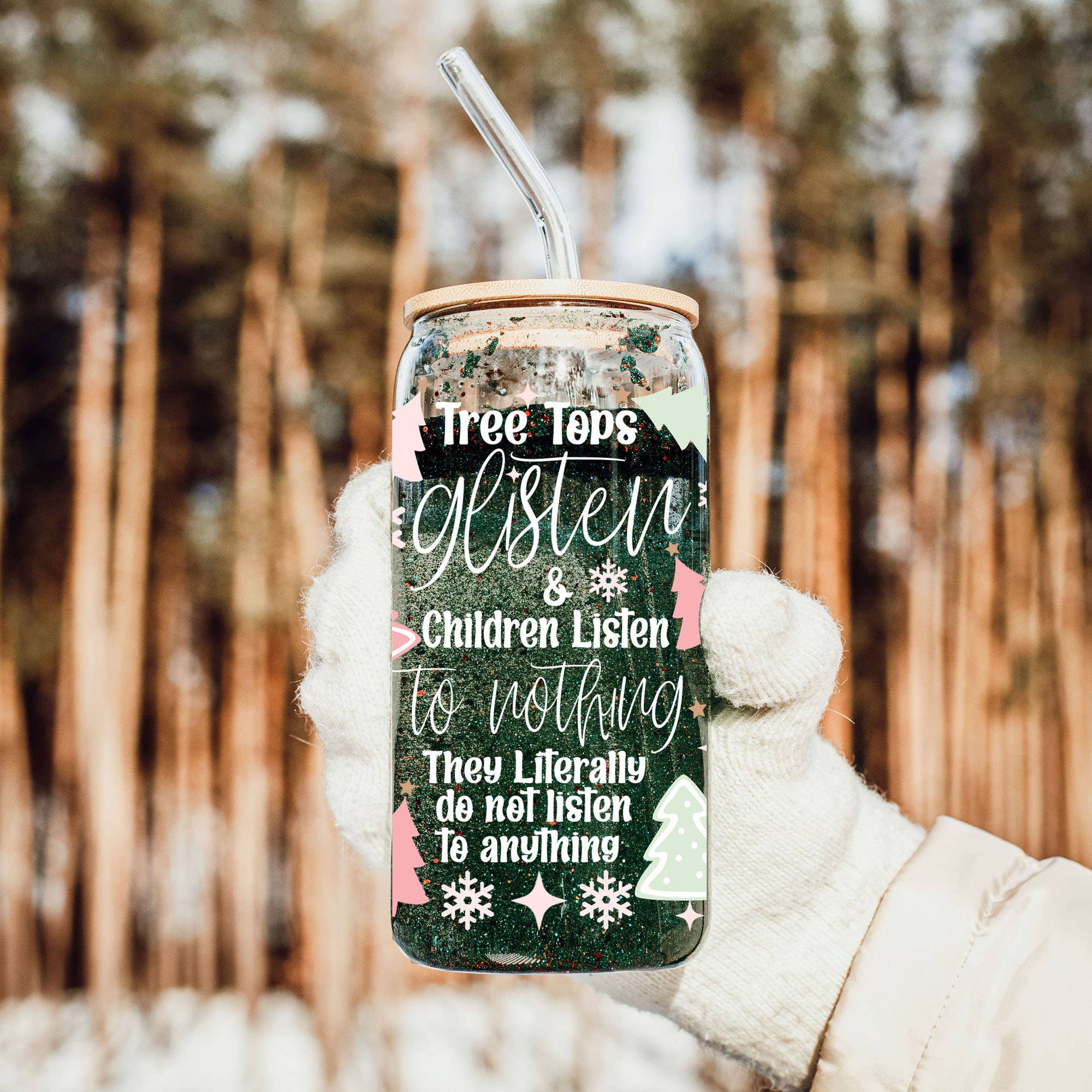 Gia Roma - Vente Gourde/bouteille isotherme - Verres en verre et cadeaux de cuisine de Noël Candy Cane49