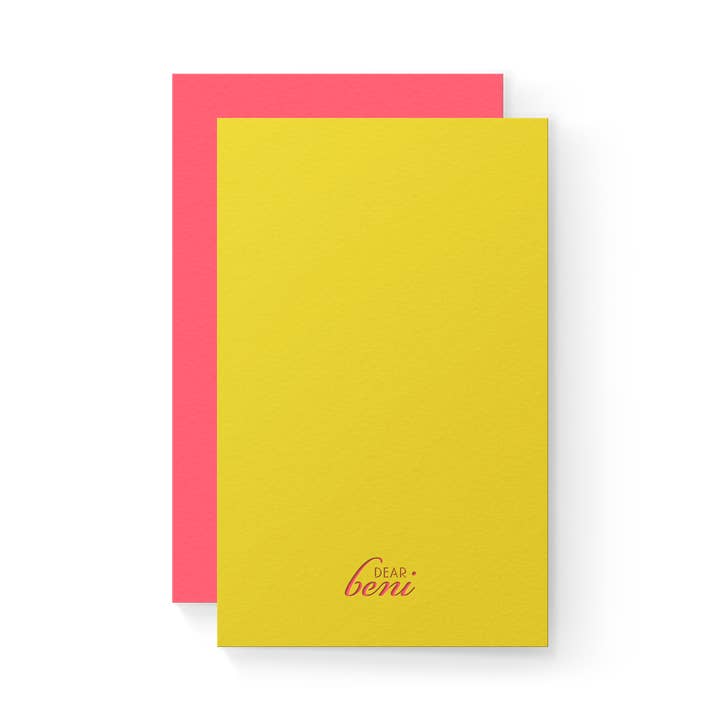 Dear Beni - Wholesale Birthday Card - Happy Bday Sunburst Mini Layered Card2