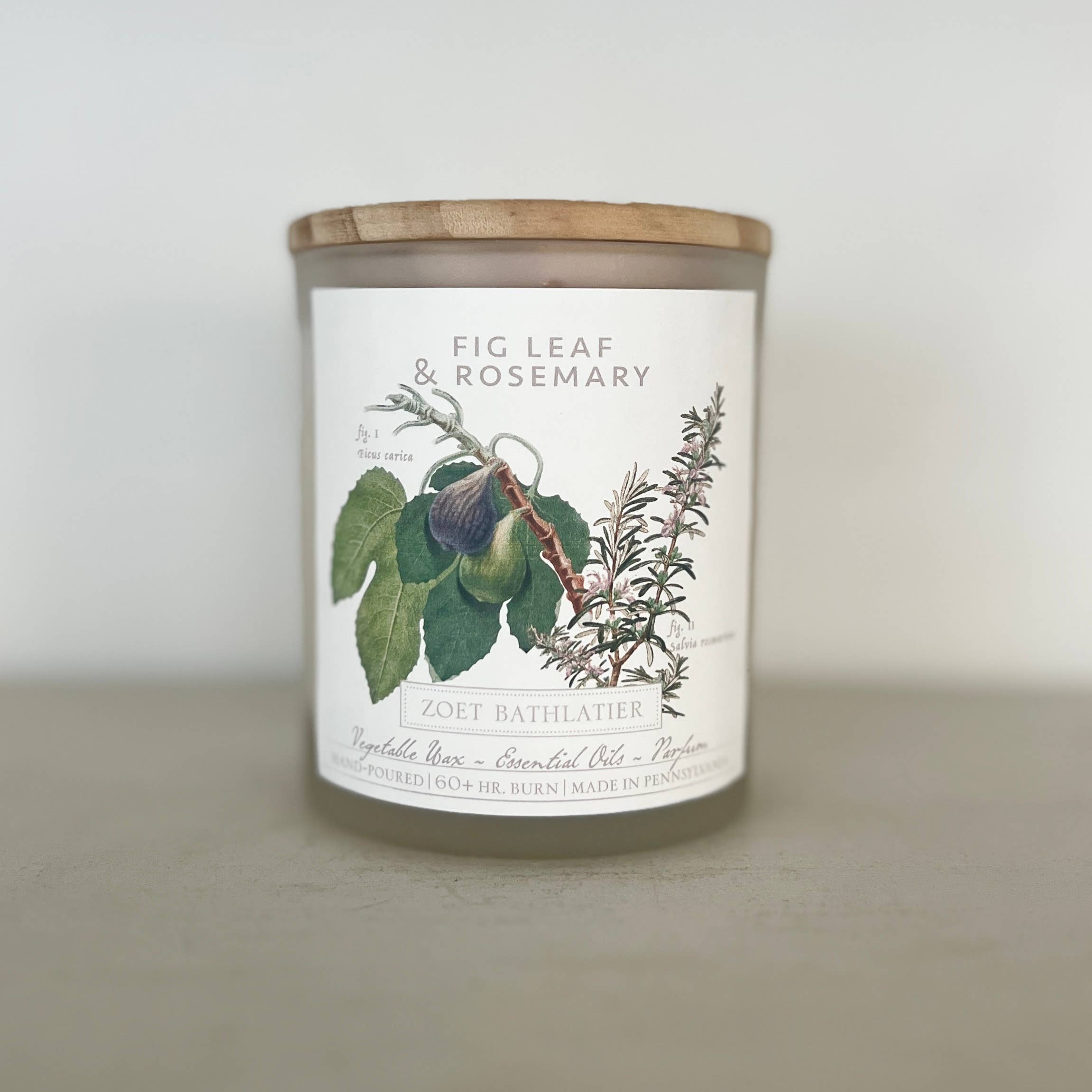 Zoet Bathlatier - Venta al por mayor Velas en tarros - Colección de velas botánicas y hojas de higuera1