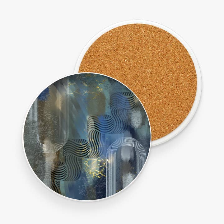 Abstract Art Coaster for wholesale by DivineWaters57, Inc.