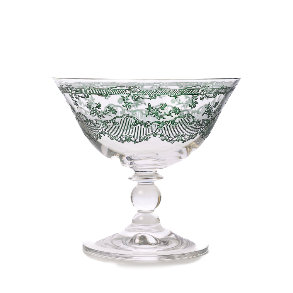 Arte Italica & Crown Linen Designs - Vendita all'ingrosso Bicchieri da cocktail/superalcolici - Composta da giardino3