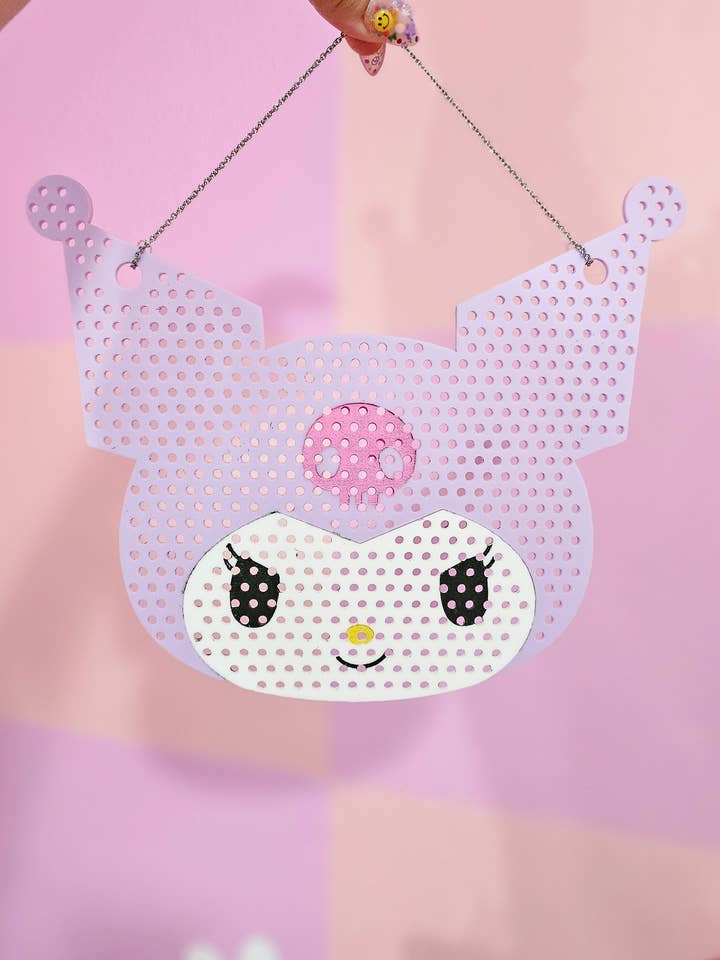 Quadro de Brincos Lavanda K por atacado de Pop Pastel