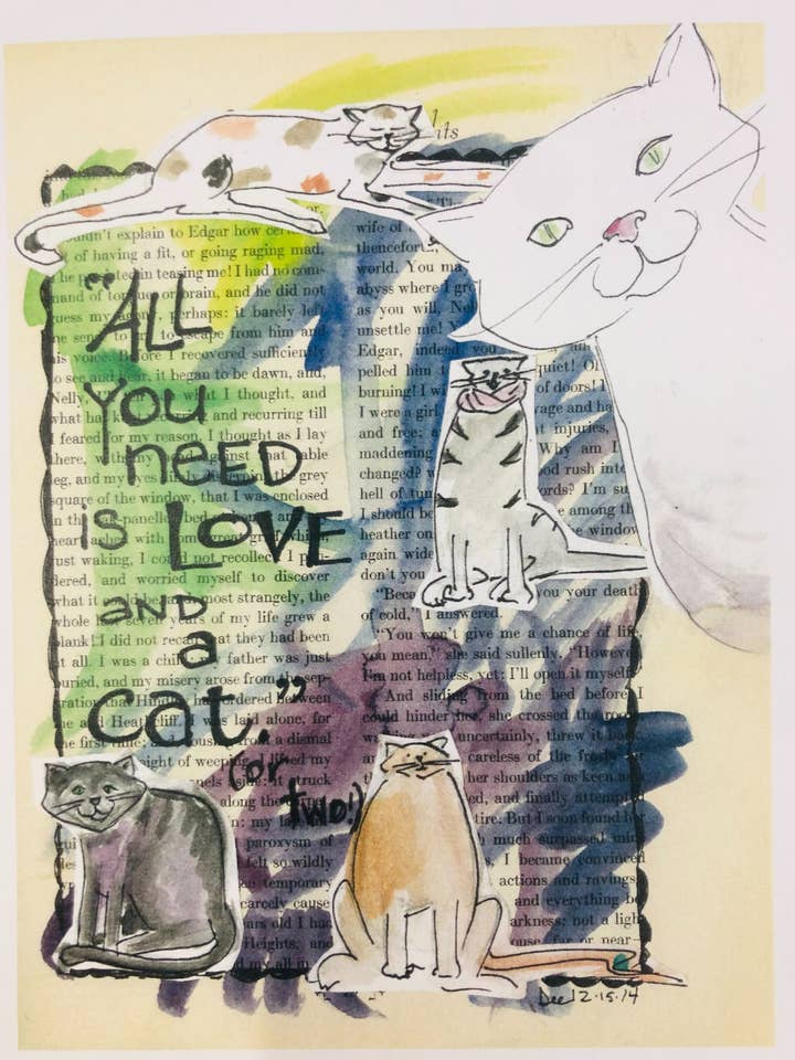 Alles wat je nodig hebt is een kat #34 voor wholesale door PaintStorms Studio