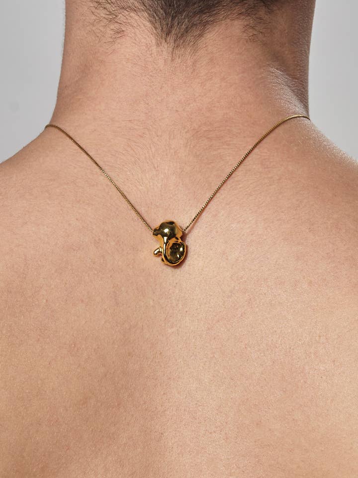 Replikant hjärta, guldfylld kedja för wholesale av Sentient Jewelry