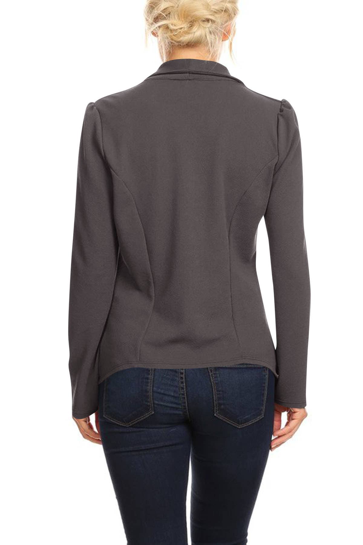 MOA COLLECTION - Wholesale Blazer - Women's - Women's Casual Office Work Basic Blazer Jacket S-3XL14