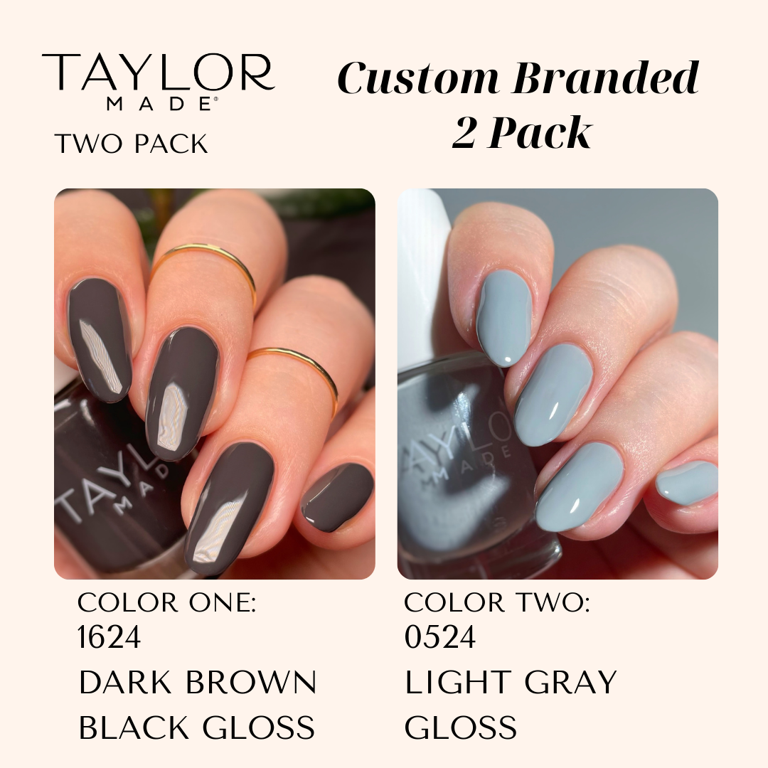 Taylor Made Polish – wholesale Nail polish – Custom Nail Polish: 2 Pack Long-wearing + Vegan + Non-toxic82