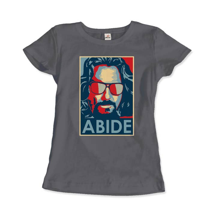 Art-O-Rama Shop - Wholesale Screen Printed T-Shirt - Unisex - Big Lebowski Abide, Hope Style T-Shirt5
