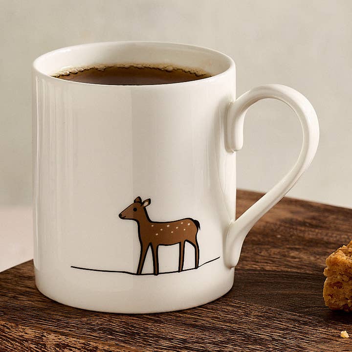 Deer Mug for wholesale by Jin Designs