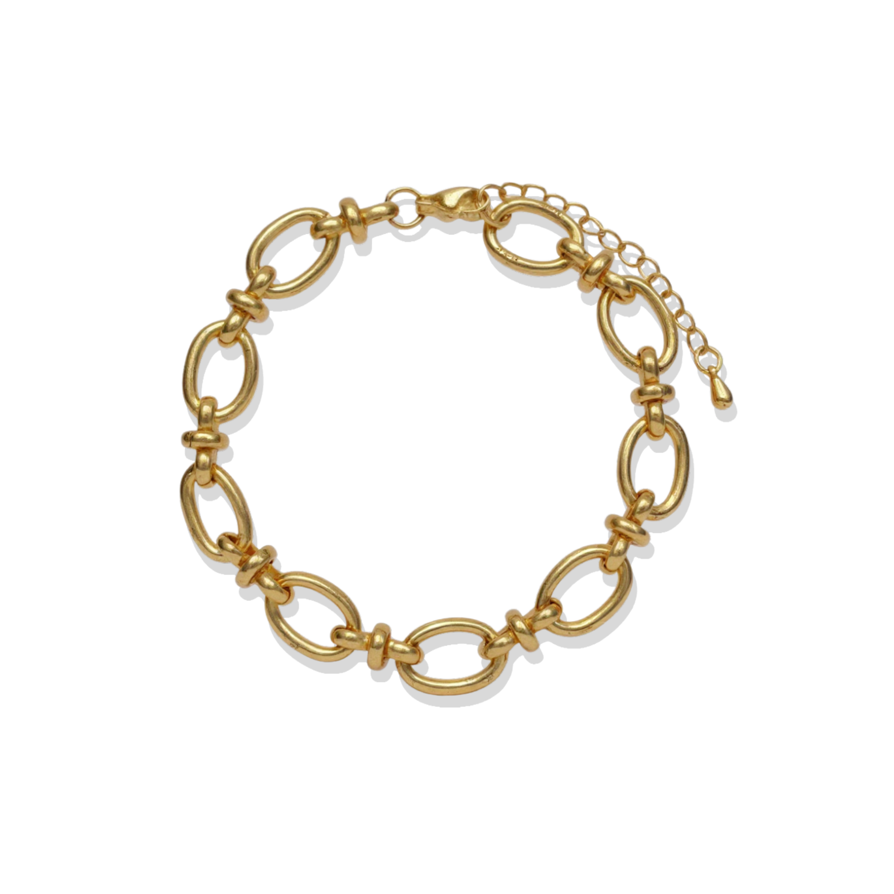 Love, Paige Designs - Wholesale Link & Chain Bracelet - Oval Link Gold Chain Bracelet0