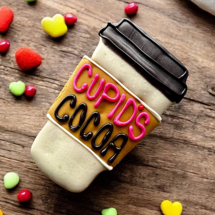 Cupids Cocoa dog treats for wholesale by YumYum4DOGS