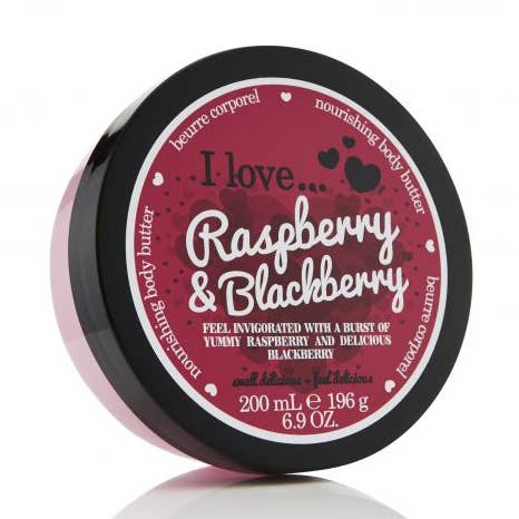 I Love Raspberry & Blackberry Body Butter 200ml for wholesale by I LOVE