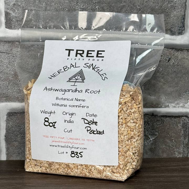 Tree Fifty Four - Wholesale Loose Tea - Ashwagandha Root | 2oz - 1 KG | Bulk Herbs5