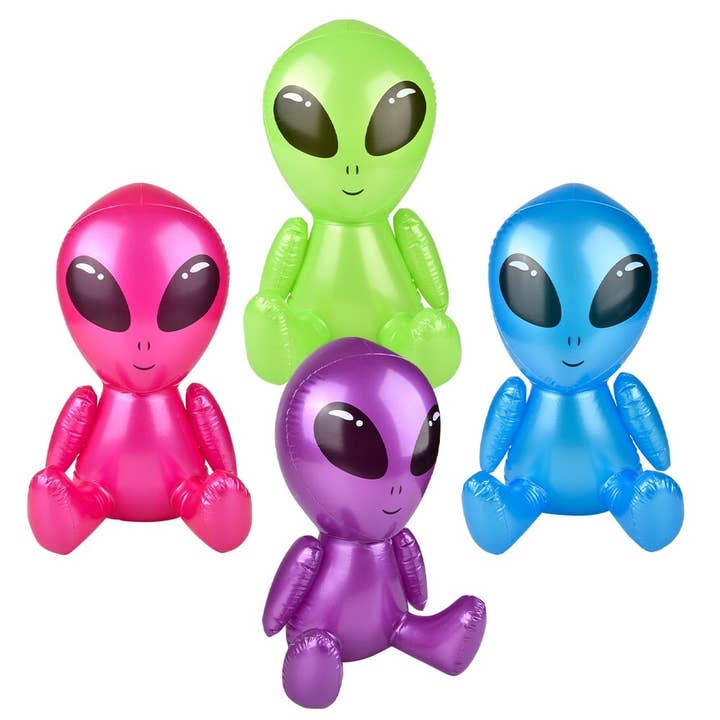 18 ”Galactic Alien Inflate LLB uppblåsbar leksak för wholesale av La Luna Bella - Toys