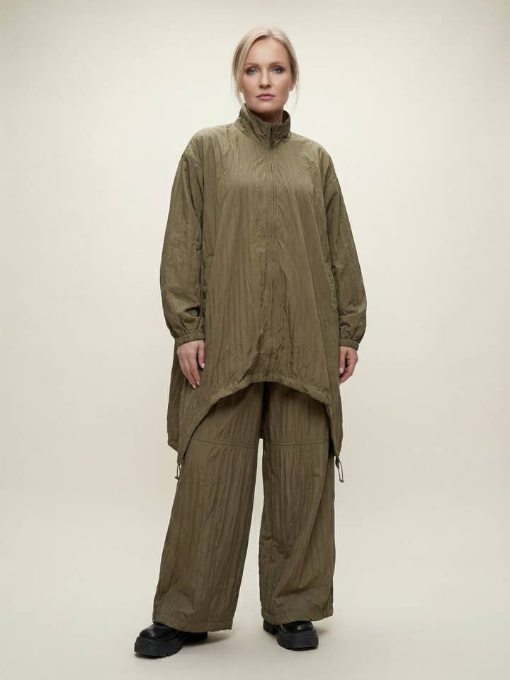 Texturerad överdimensionerad jacka för wholesale av Simple Moderne