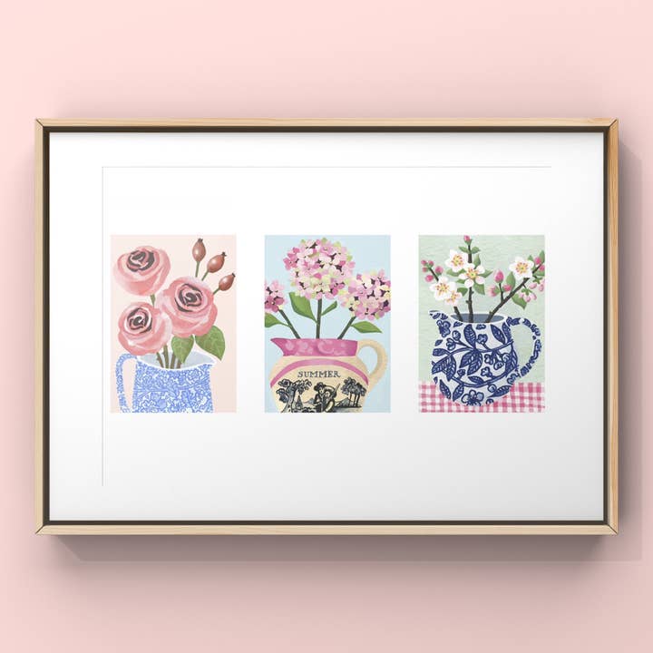 The Village Fete Print for wholesale by Susie Hamilton Art