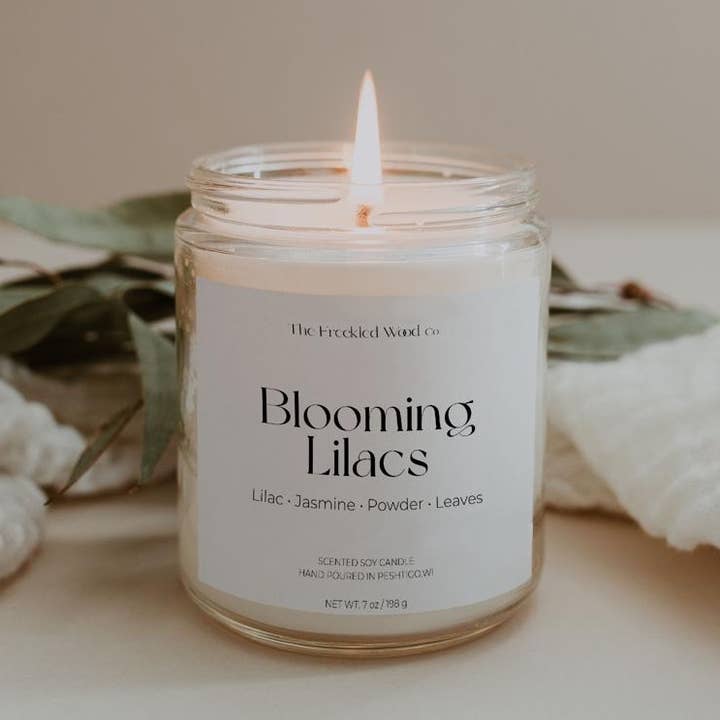 The Freckled Wood Co. - Wholesale Jar/Filled Candle - Soy Wax Candle, Jar Candles, Soy Non-Toxic Candles0