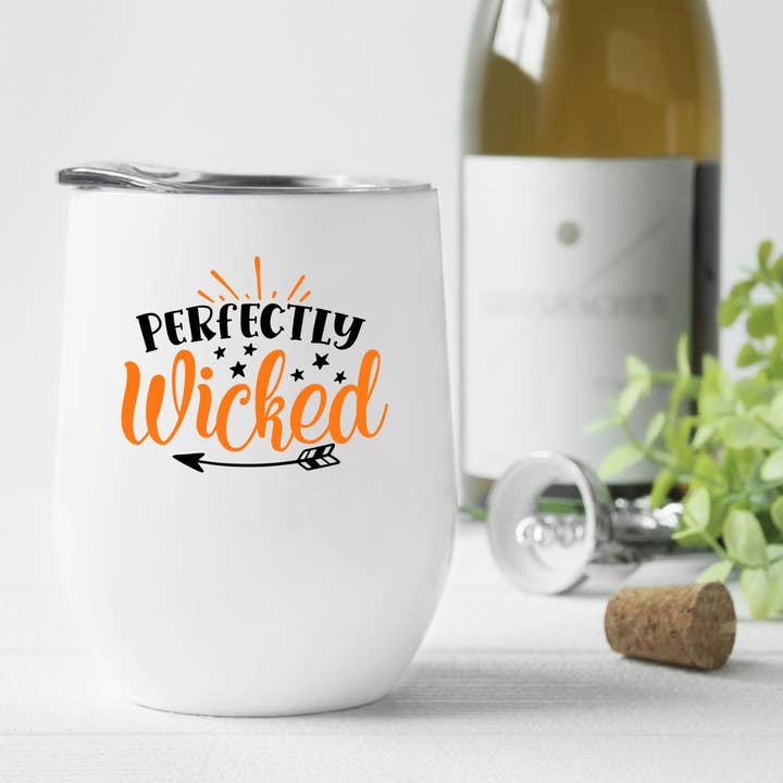 Perfectly Wicked Wine Tumbler for wholesale by Perfectly Diverse Trendz, LLC