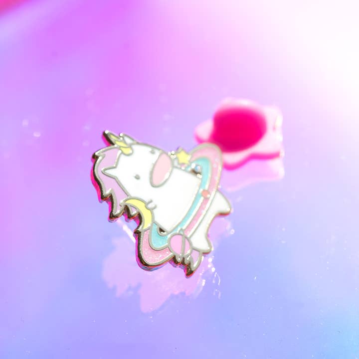 Robot Dance Battle - Wholesale Lapel Pin/Button - Work it, Galaxy Unicorn Enamel Pin
