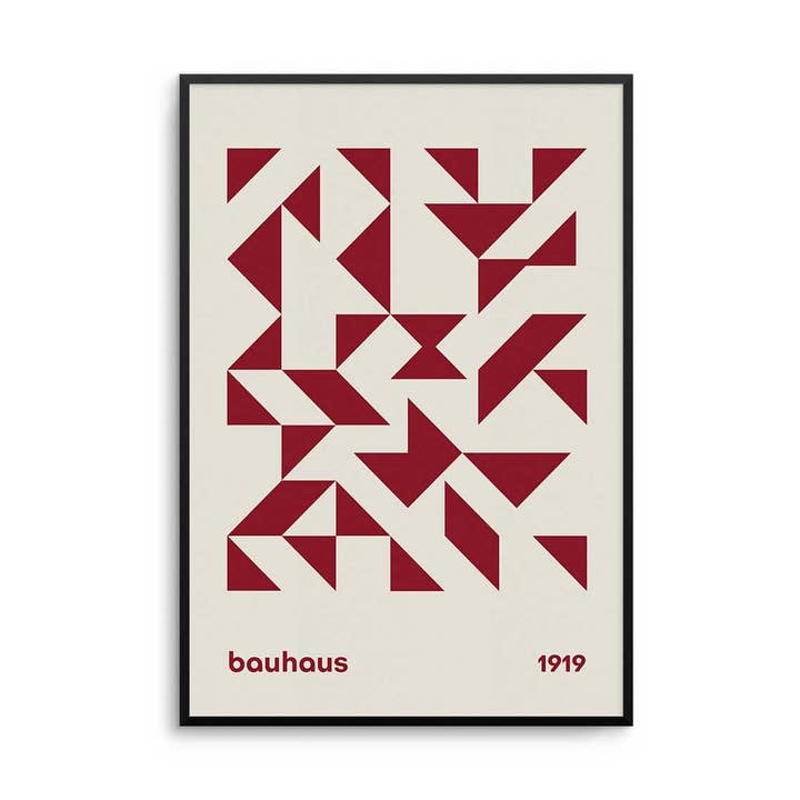 Bauhaus 1919 Tentoonstelling II Print voor wholesale door D'LUXE PRINTS