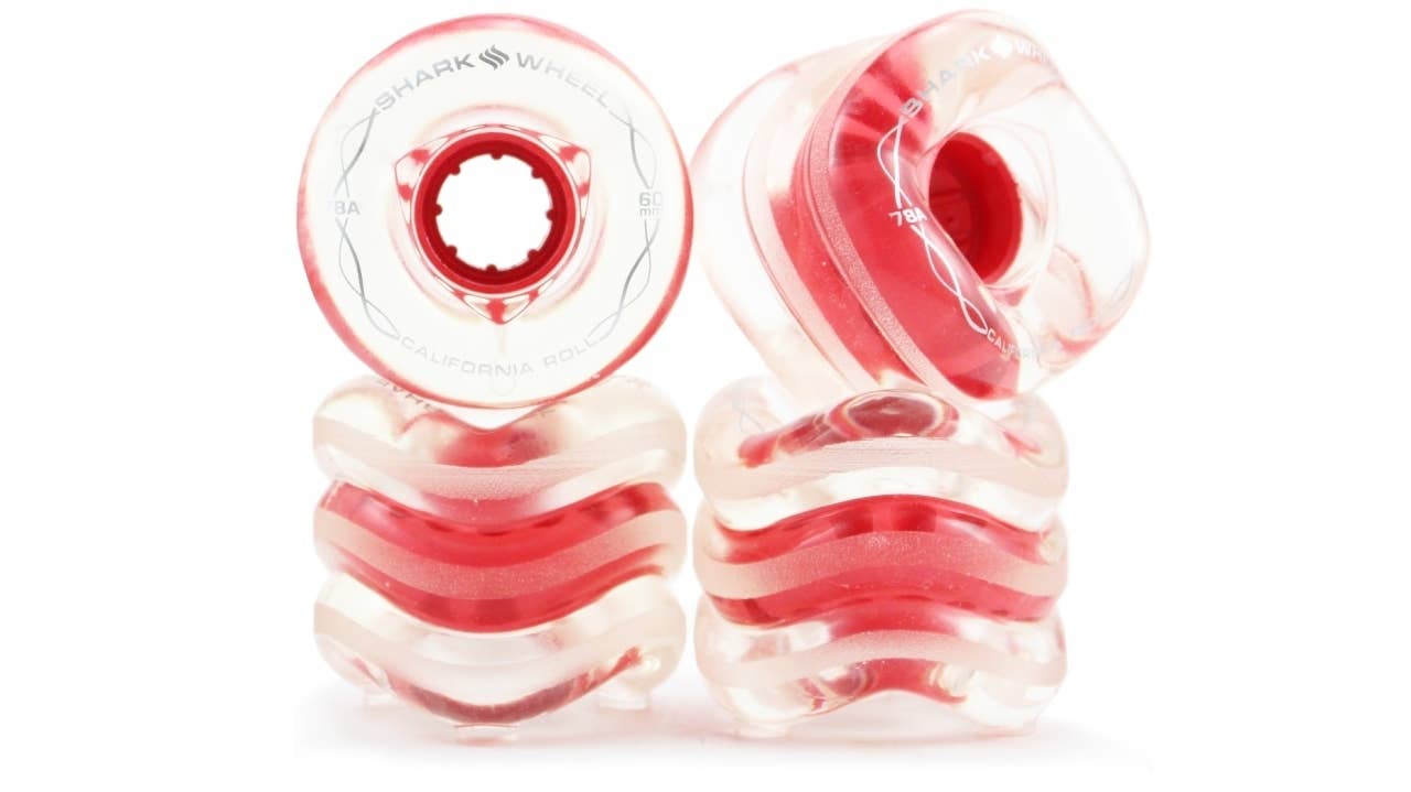 Shark Wheel – wholesale Sporting accessories – Shark Wheel 60mm Skateboard Wheels (California Rolls)10