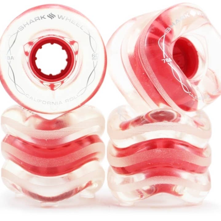 Shark Wheel - Wholesale Sporting accessories - Shark Wheel 60mm Skateboard Wheels (California Rolls)10