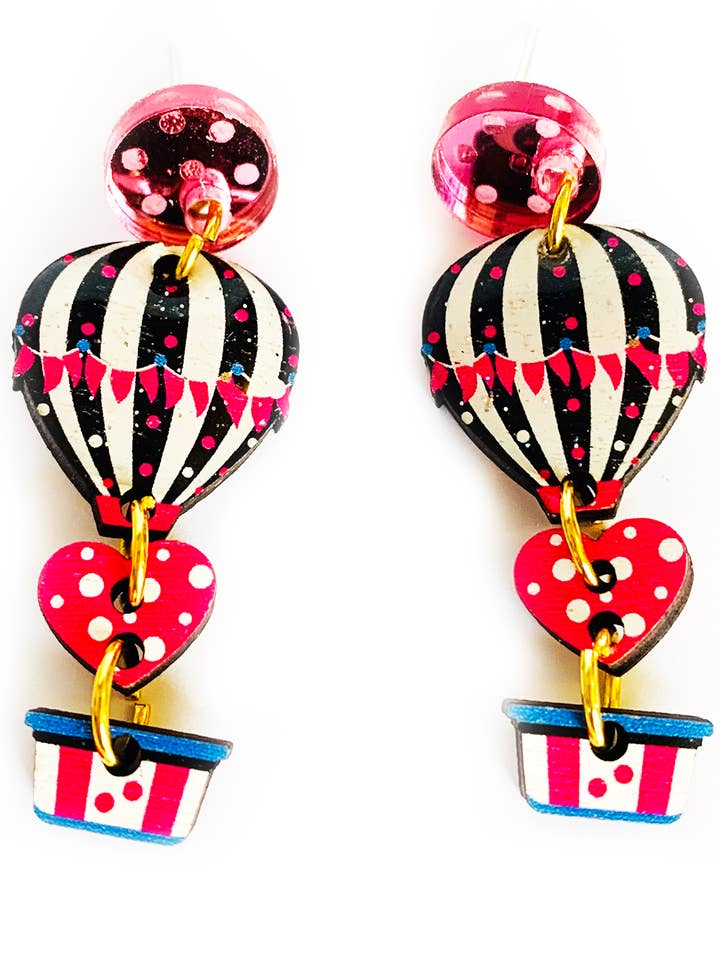 Funky Statement-Ohrring, origineller Ohrring, Retro-Ohrring für den Großhandel von Rosie Rose Parker