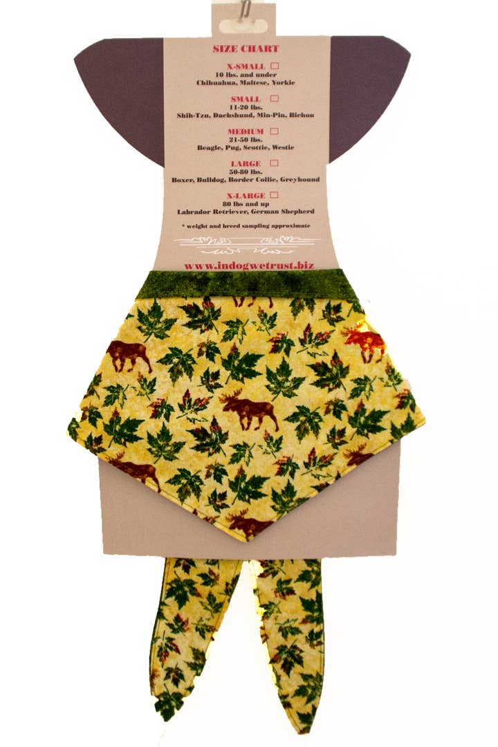 Bark n Bag - Wholesale Pet Bandana - Dog - Northern Dog Bandana ID1810