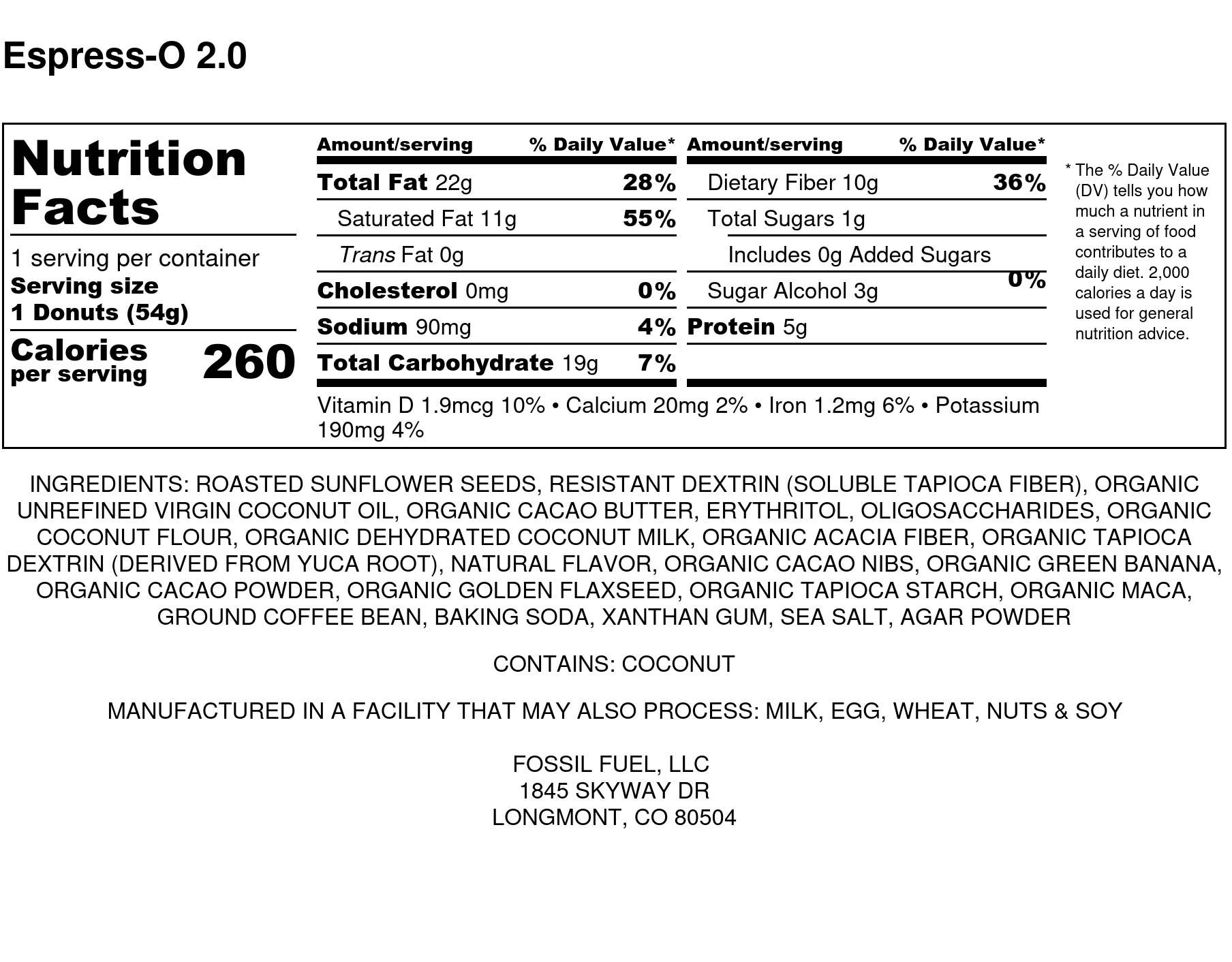 Fossil Fuel Donuts - Wholesale Cake - Coffee Cacao2
