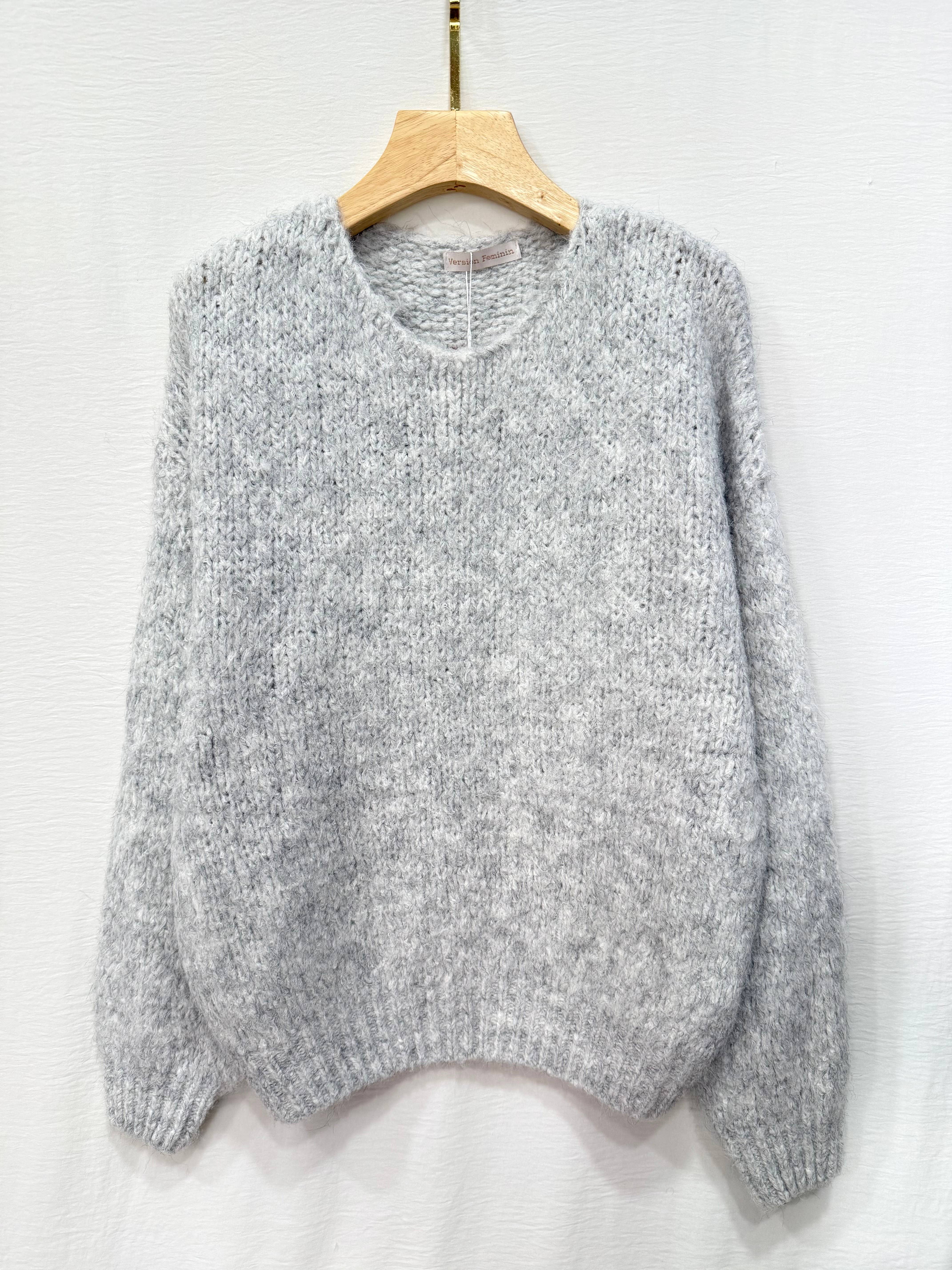 Version féminin So Twice - Wholesale Knit Sweater - Women's - Sweater reference GG002, one size.0