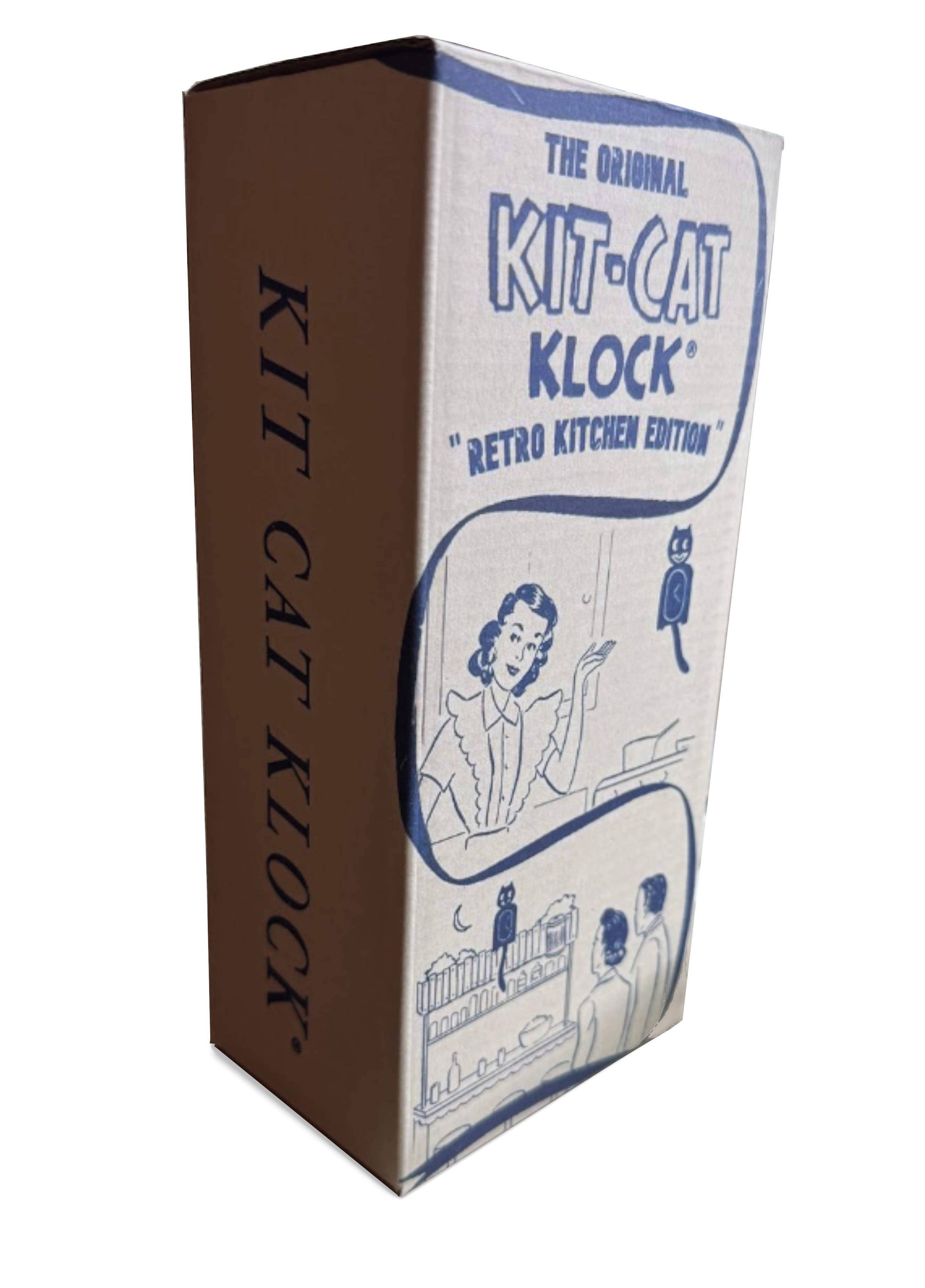 Kit-Cat Klock - Wholesale Wall Clock - Retro Pink Kitchen Edition Kit-Cat Klock2