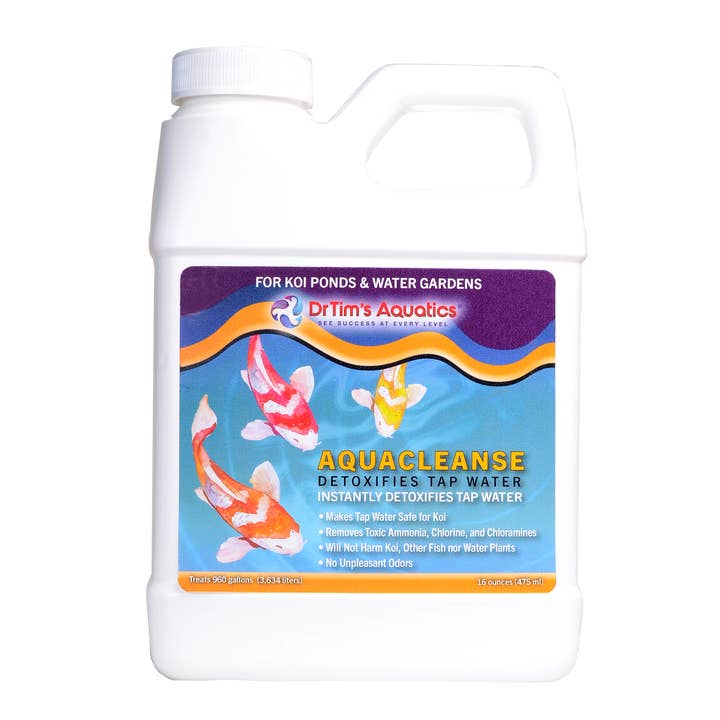 DrTim's Aquatics - Wholesale Pet supplement – Not cat/dog - Koi & Water Garden AquaCleanse