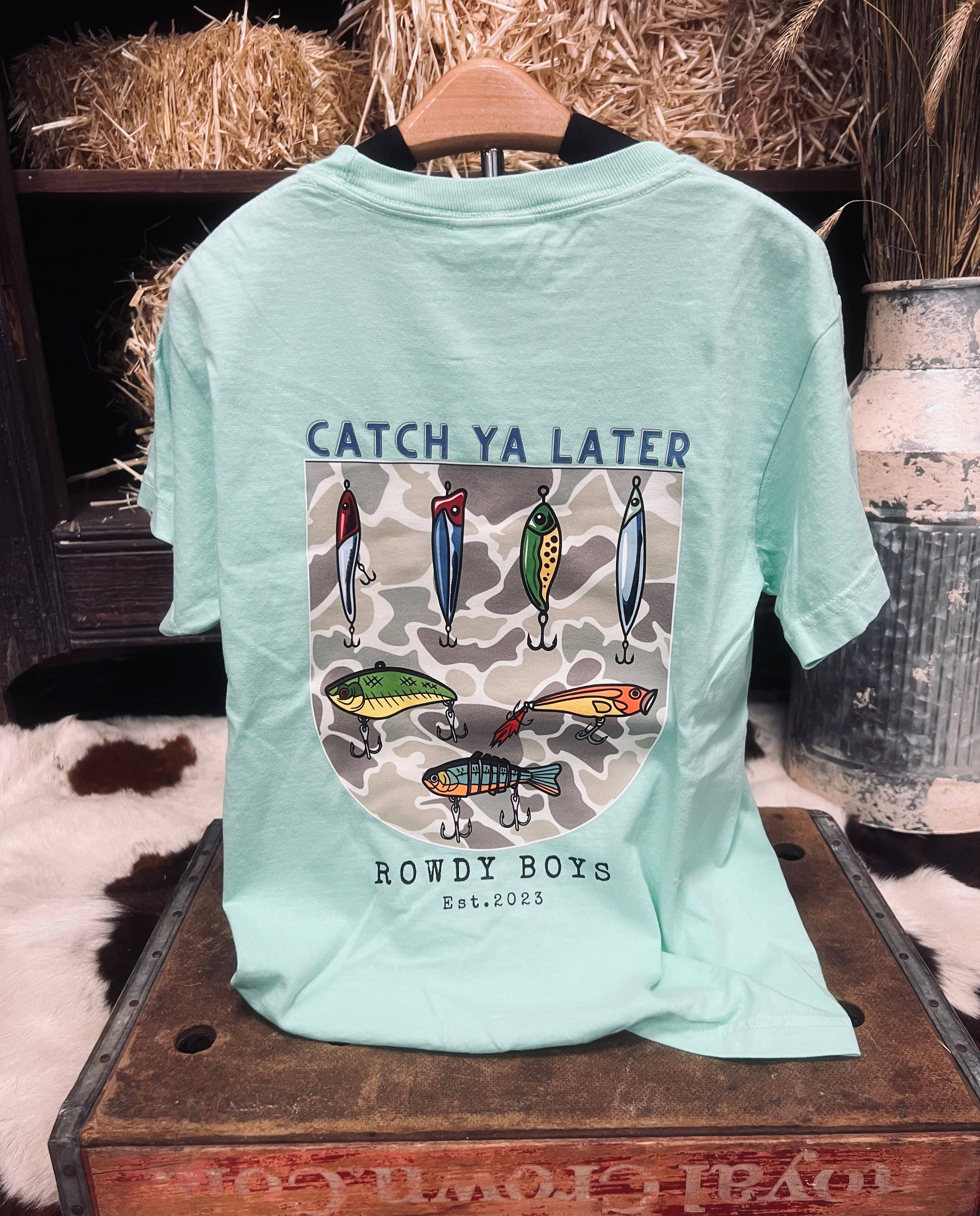 Rowdy Boys - Wholesale Shirt - Kids - Catch Ya Later Youth Tee1