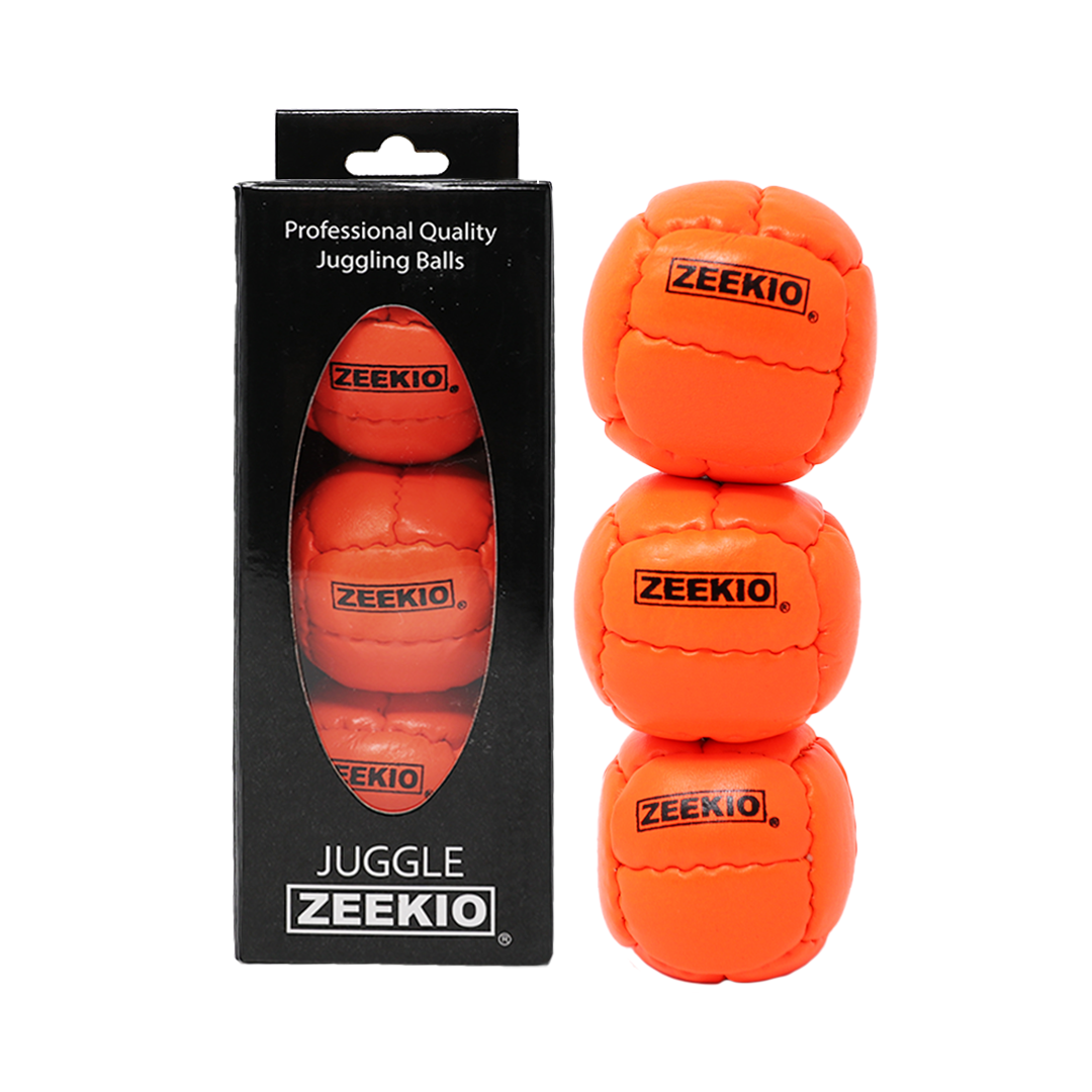 YoYoSam Wholesale - Wholesale Sporting Accessories - Zeekio Galaxy Juggling Balls - Premium 12 Panel Genuine Leather Balls - 130g - 67mm - Pack of 3 Zeekio10