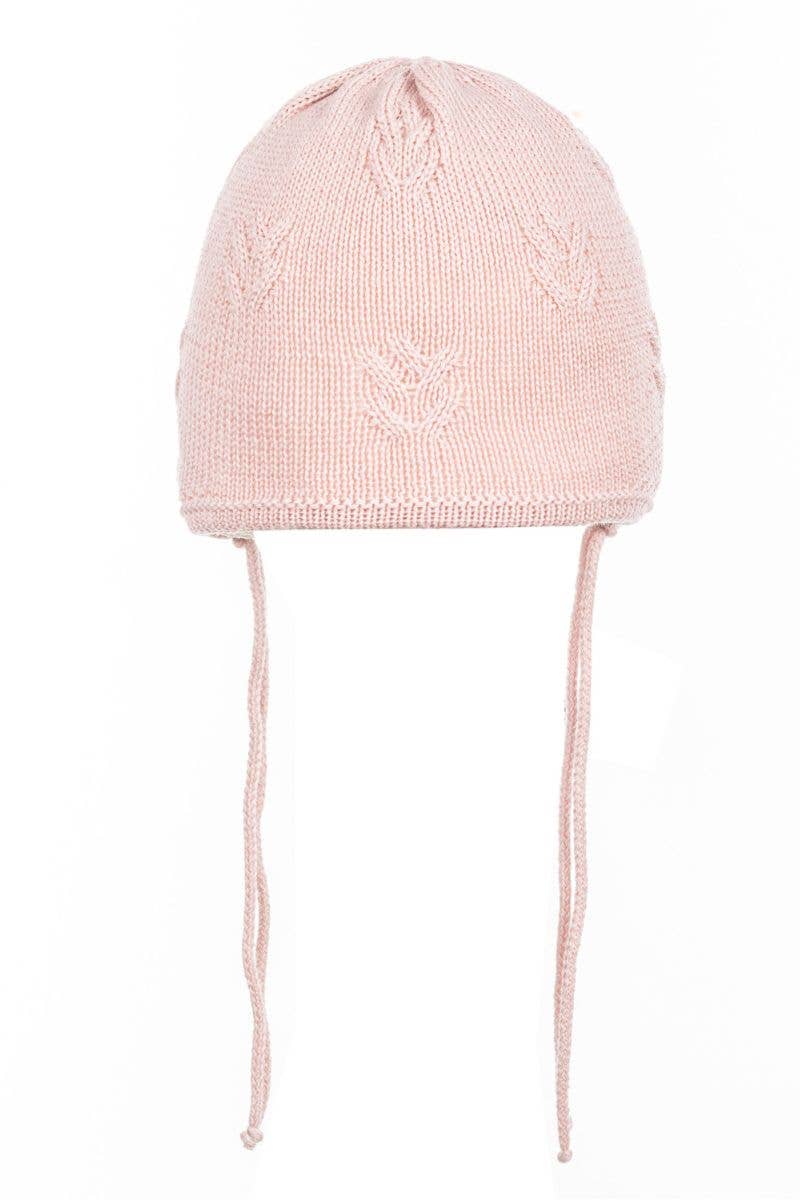 Ander – Engroshandel Hue til nyfødte - Baby – Forårsstrikket hat til børn 100% merinould fremstillet i Polen0