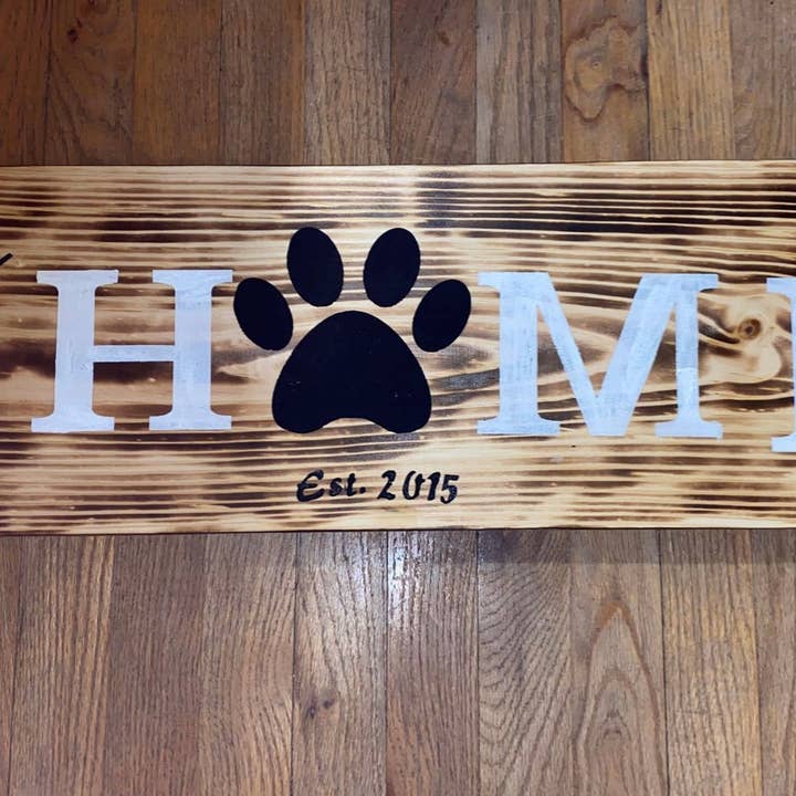 Panneau de bienvenue établi pour la vente par Designs By Kate