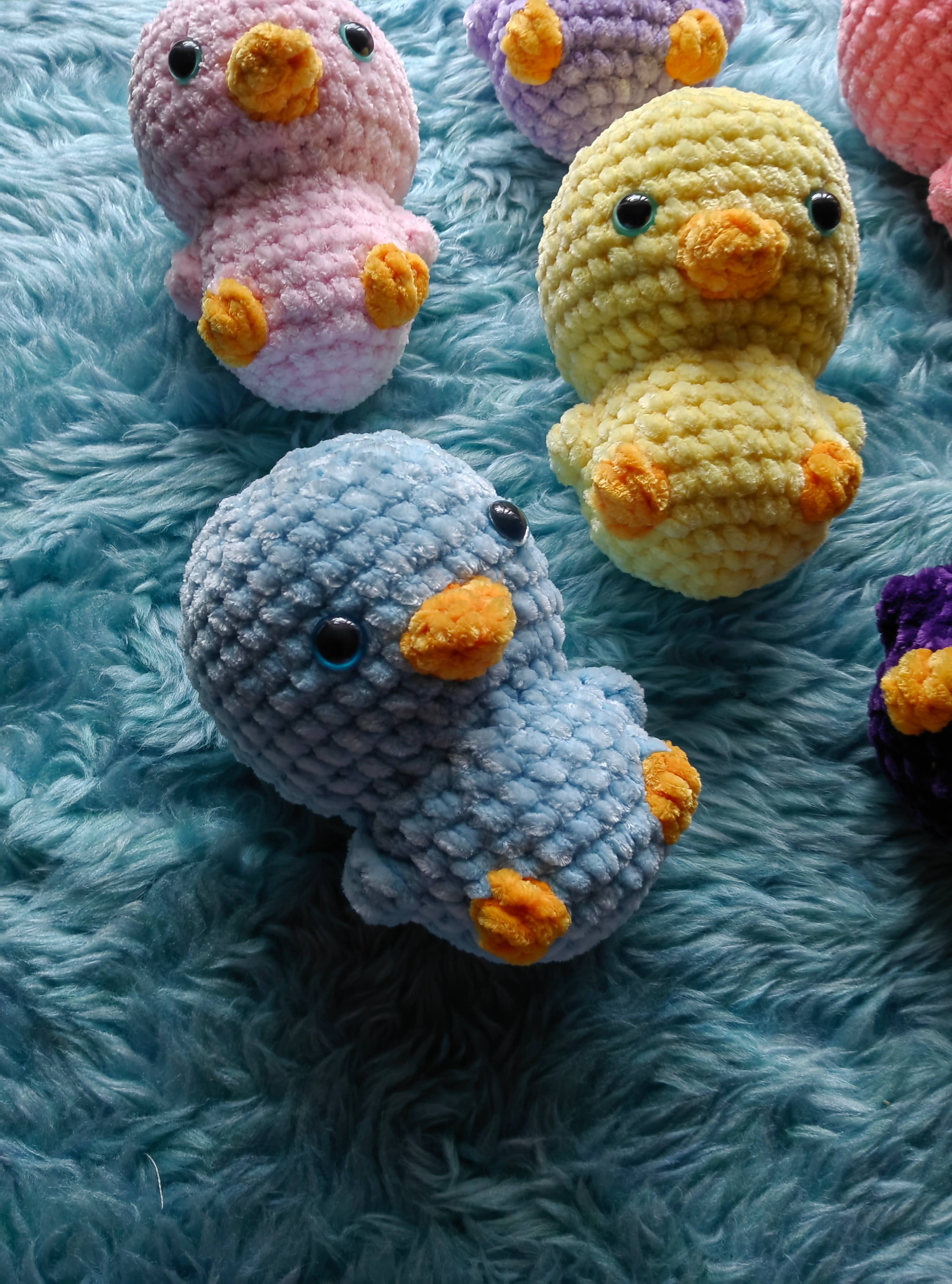 despinacrafting – Großhandel Kuschel-/Plüschtier – Kind & Baby – Gehäkeltes Amigurumi-Küken Plüschsamt-Spielzeug6