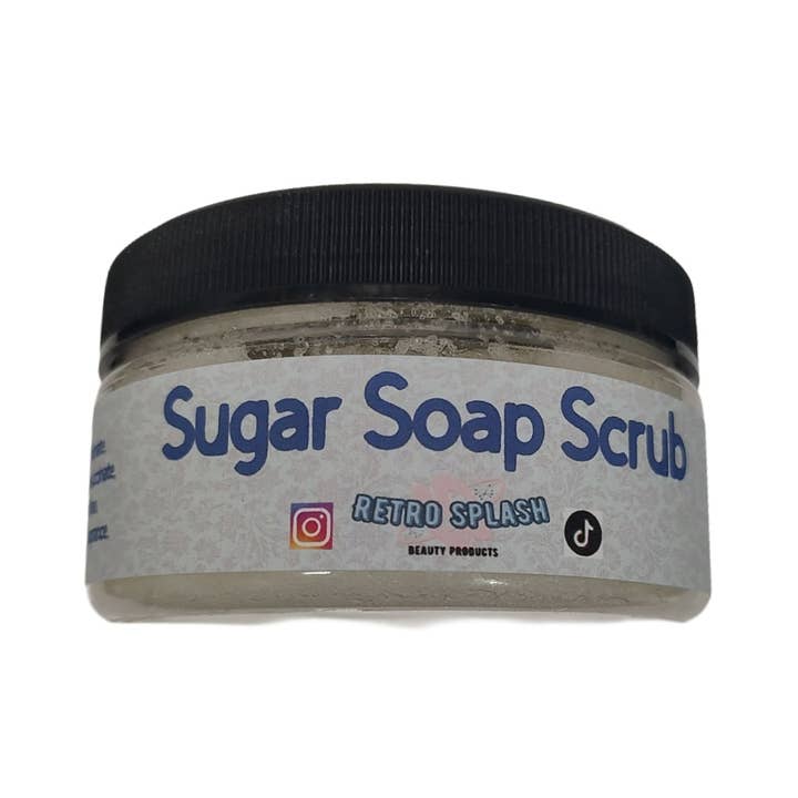 Retro Splash - Vendita all'ingrosso Scrub/esfoliante per il corpo - Scrub al sapone allo zucchero Strawberry sent3