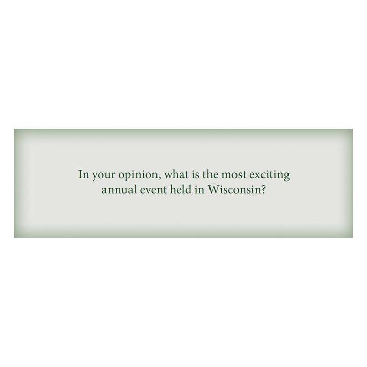 William Randall Publishing - Wholesale Card Game - Wisconsin Chat Pack Conversation Starter Card Game3