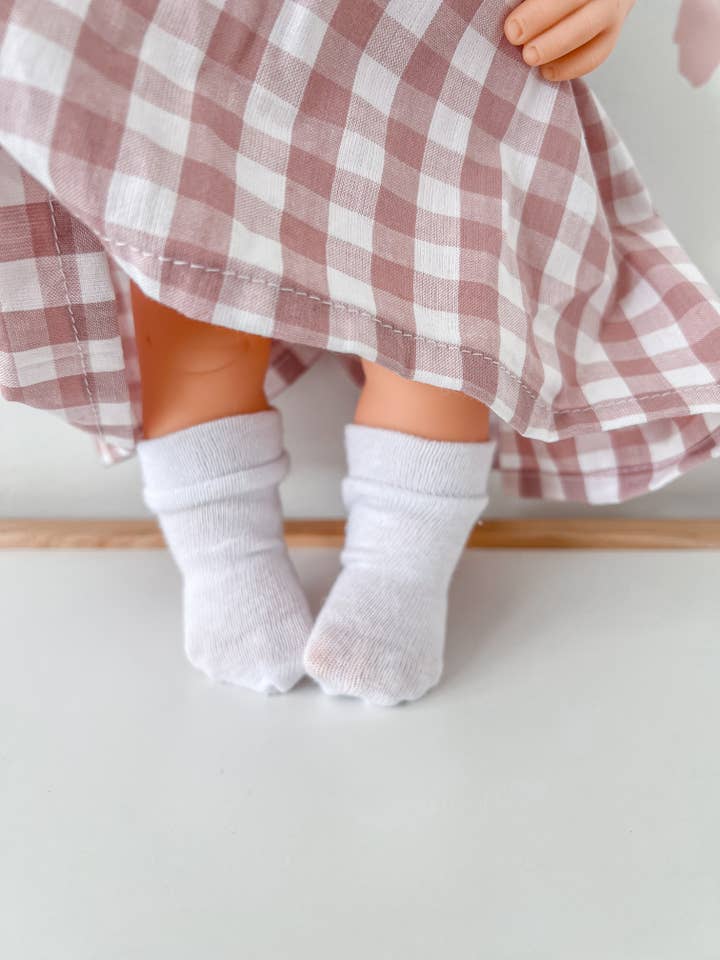 34/38cm Doll Socks for wholesale by mini play society