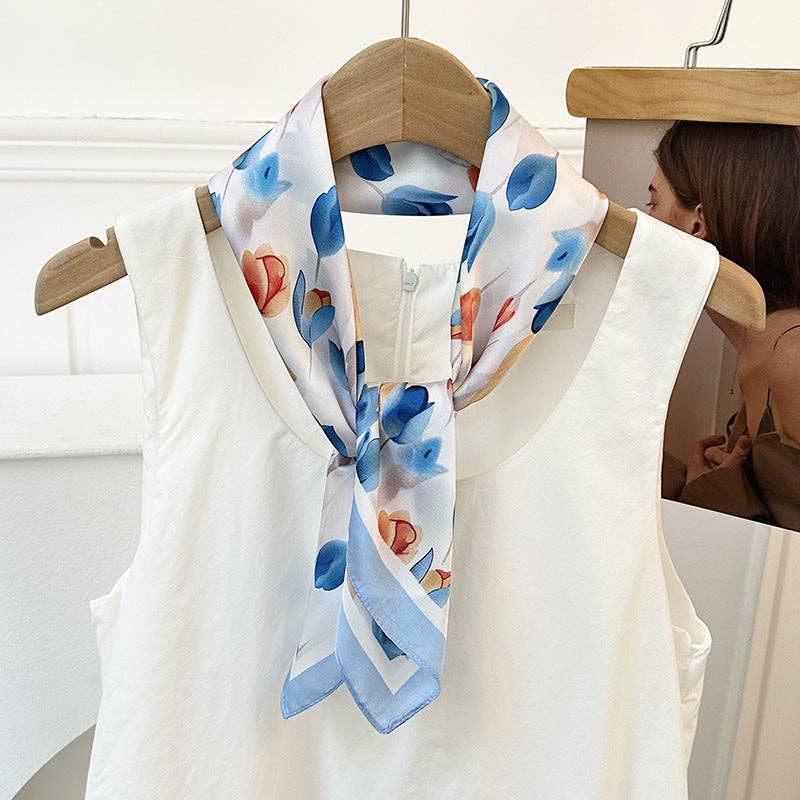 VividLux – wholesale Scarf – Women's – Neck Tie Square Scarf _AL-9311487