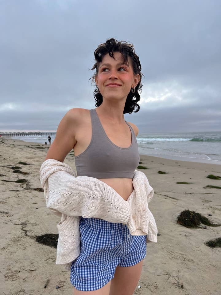 Glide - Racerback Crop Top for wholesale by Meadow