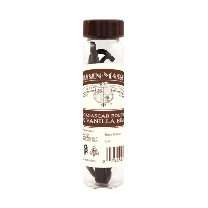 Nielsen-Massey Vanillas - Wholesale Vanilla/Fruit Extract - Nielsen-Massey Madagascar Bourbon Vanilla Beans, 2-Bean Vial0