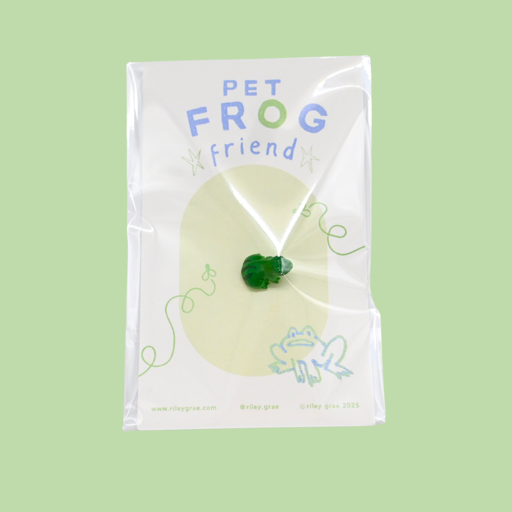 Riley Grae - Wholesale Gag Gift/Novelty Gift - Pet Frog Friend1