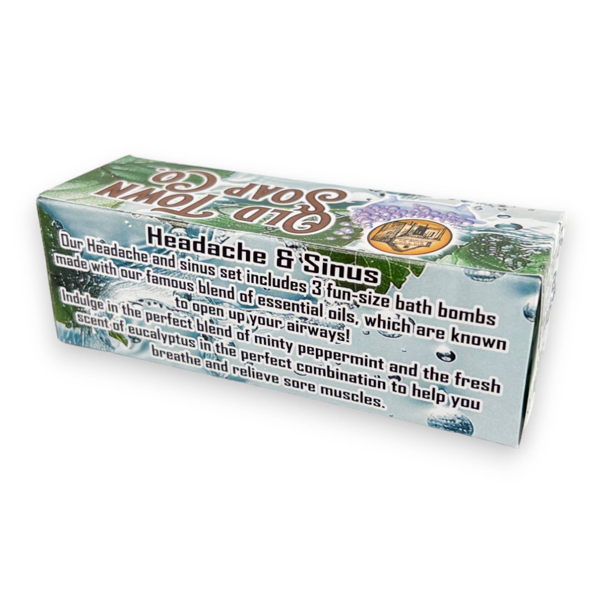 Old Town Soap Co. - Wholesale Bath Bomb/Fizz - Fun-Size Bath Bomb Sets - 3 in a box11