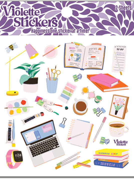 Autocolantes Divertidos para Secretária K275 por atacado de Violette Stickers