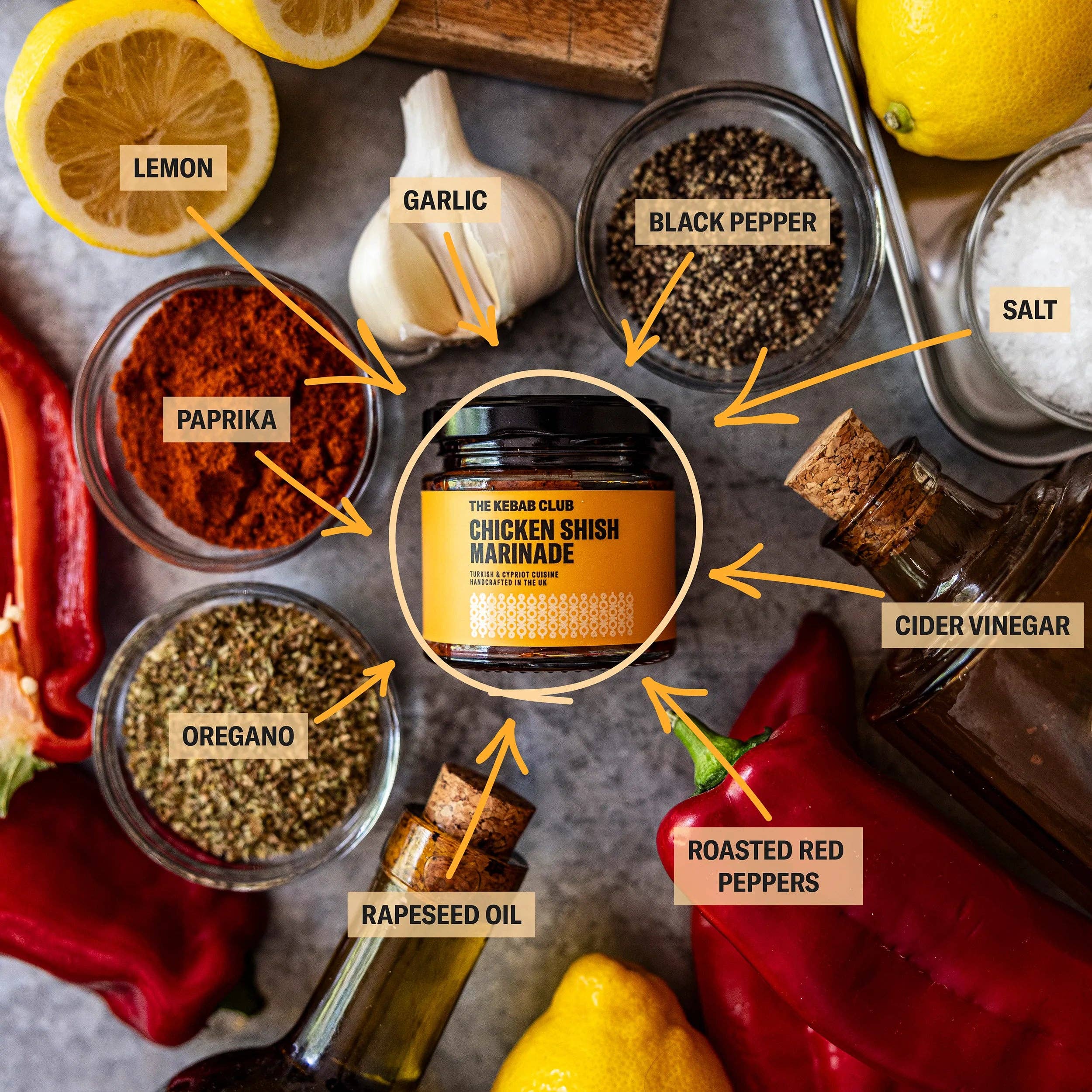 The Kebab Club - Wholesale Marinade - Chicken Shish Marinade1