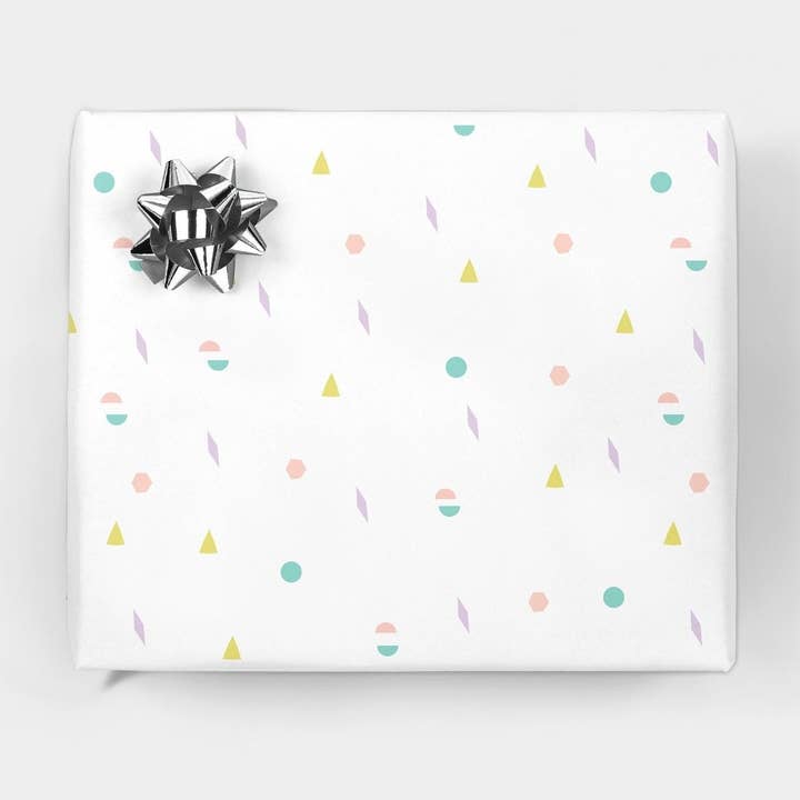 Konfetti Geo Gaveindpakning for engroshandel hos The Design Craft